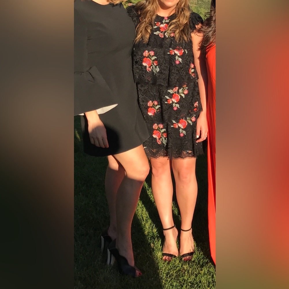 Rebecca Taylor lace and floral dress - Picture 4 of 4